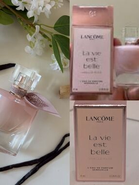 🧁Scent Idea🧁BNIB Lancome La Vie Est Belle VANILLE NUDE 0.135 OZ EDP Splash!!